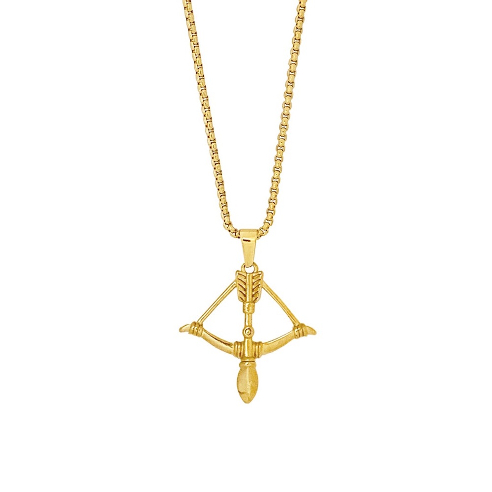 18k Gold Plated Archer Necklace